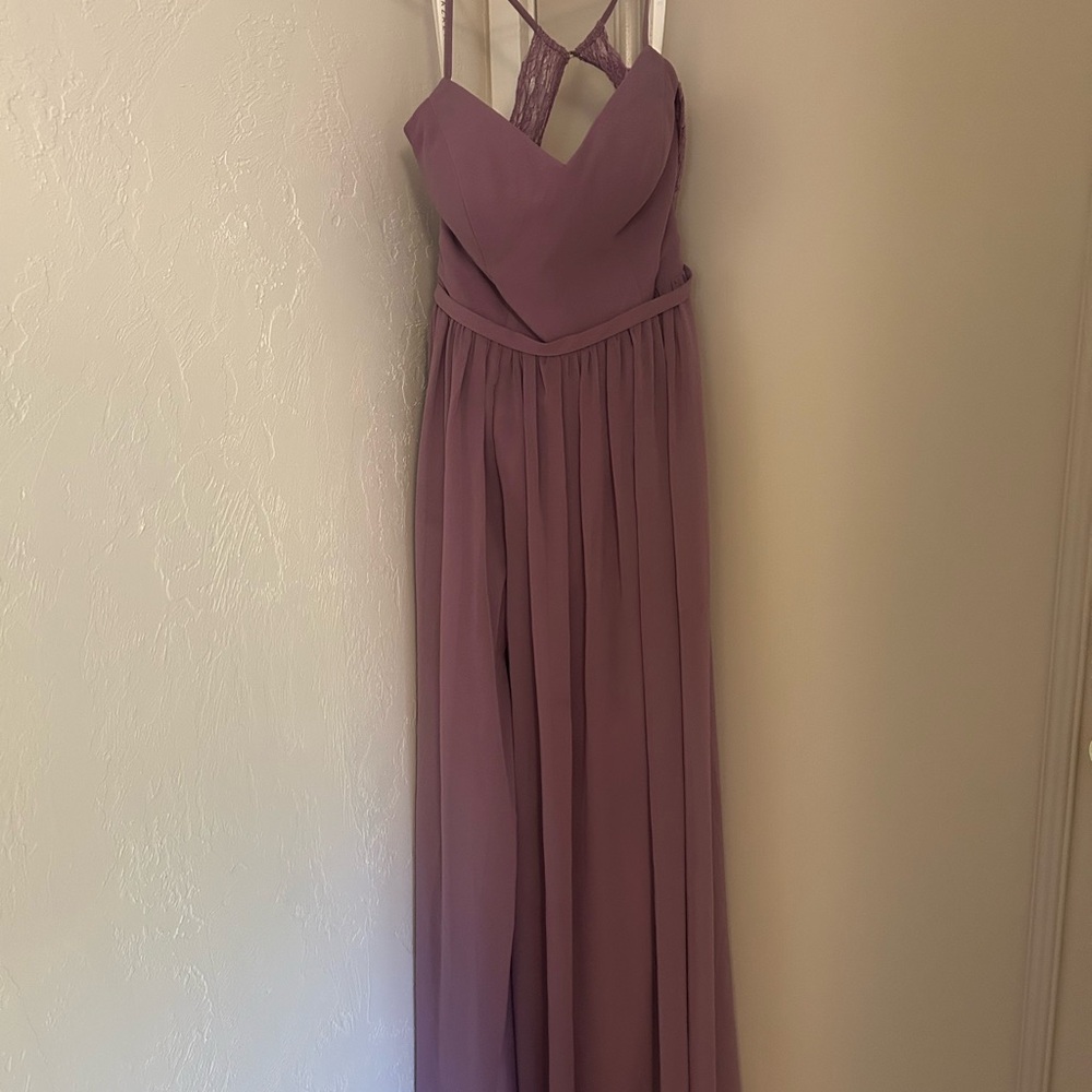 Azazie Shelly Dress in Wisteria